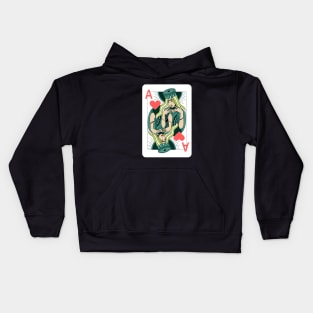 Ace of Hearts Kids Hoodie